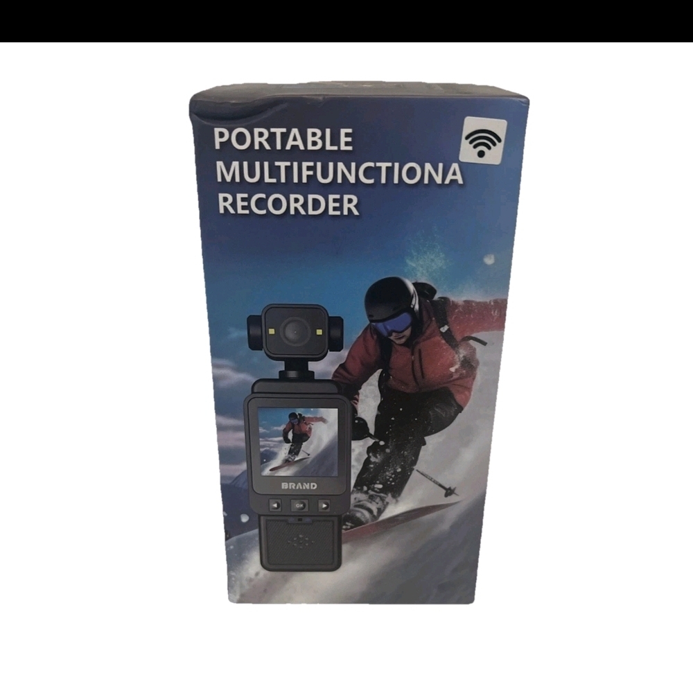 Abrand Portable Multifunctional Recorder - Black
